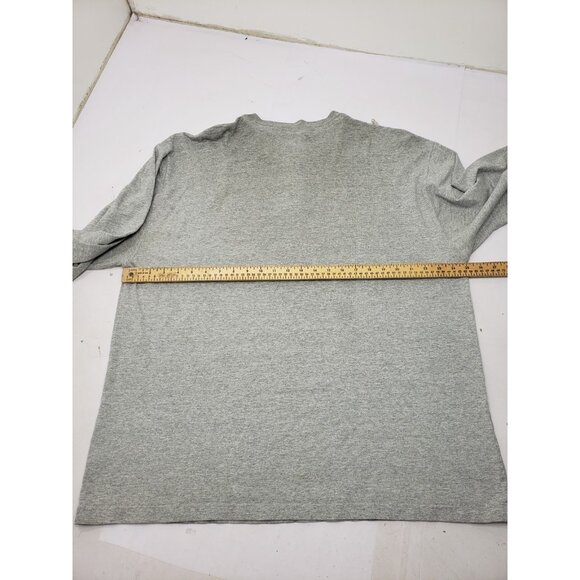 Carhartt T-Shirt Men’s Size XL Grey Long Sleeve With Chest Pocket USED - Picture 11 of 11